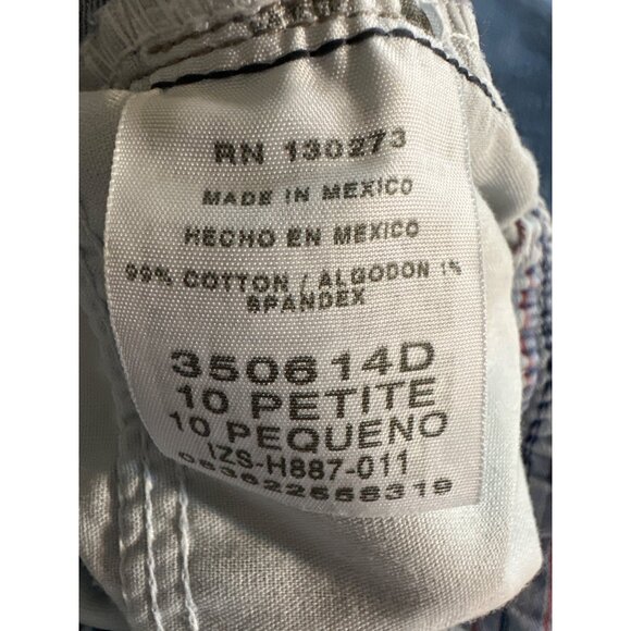 Vintage Lee Mom Jeans Women 10P Side Elastic Stretch High Rise Waist Grunge - Picture 5 of 6